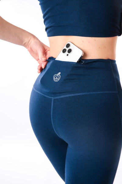 Gia Sport Leggings - Indigo Blue