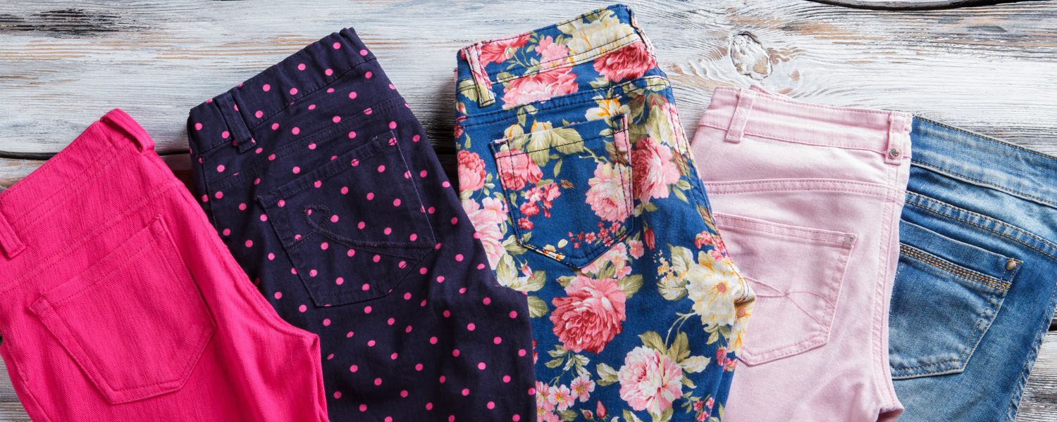 Printed or Patterned Pants